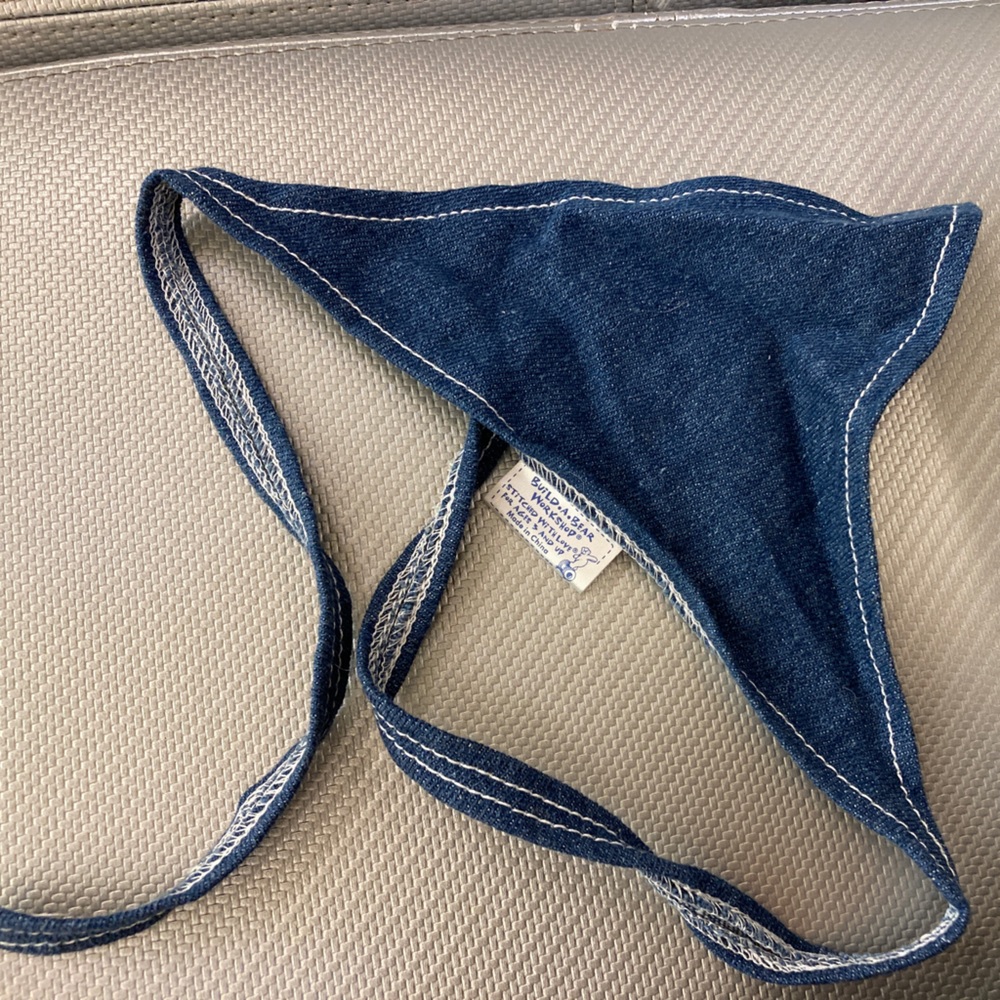 Build A Bear BAB Workshop Denim Bandana